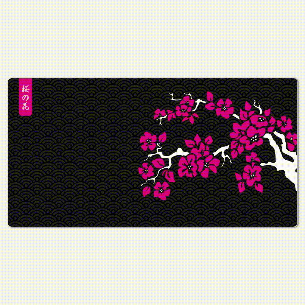 Mouse Pad Fluor Sakura Tree 
