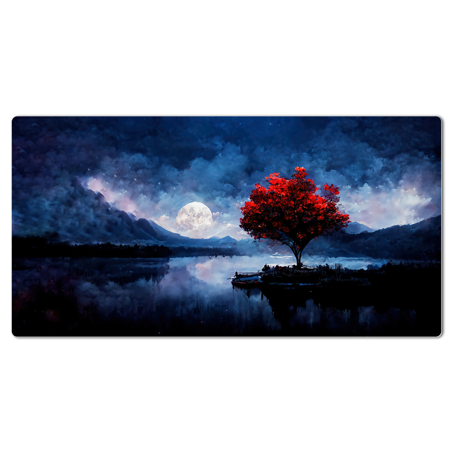 Mouse Pad Gamer Paisaje Arbol