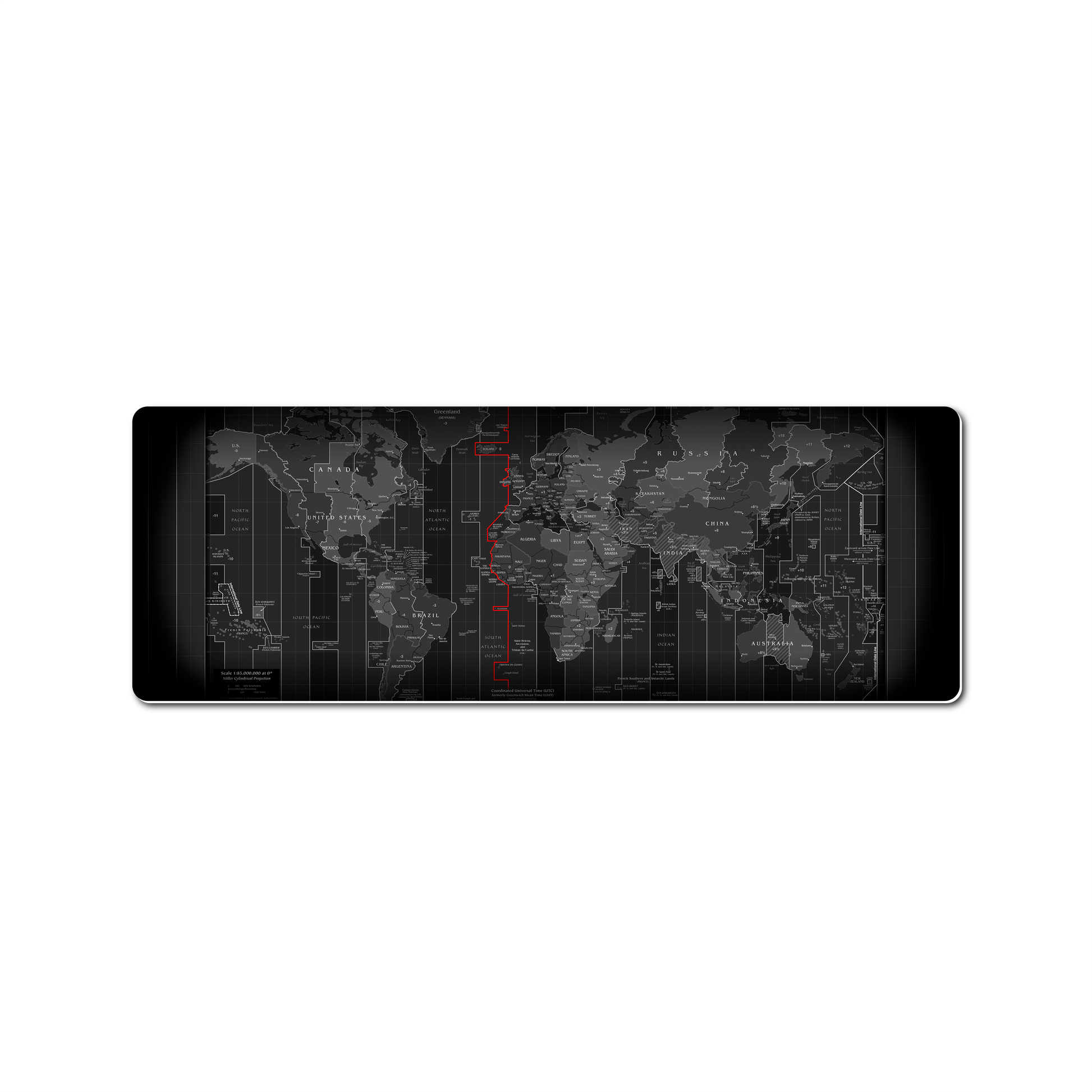 Mouse Pad Gamer Mapamundi World Map