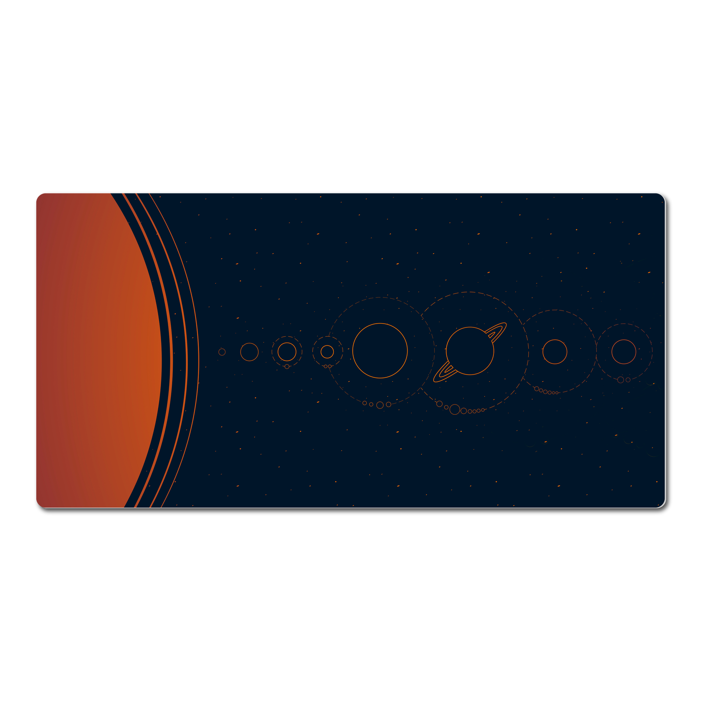 Mouse Pad Espacio Planetas